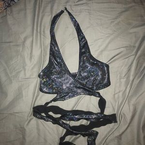 Hologram Wrap Around Top iHeartRaves